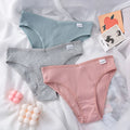 Solid Panties for Ladies Wholesale Cotton Underwear Woman High Quality Women's Cotton Briefs Female Panty