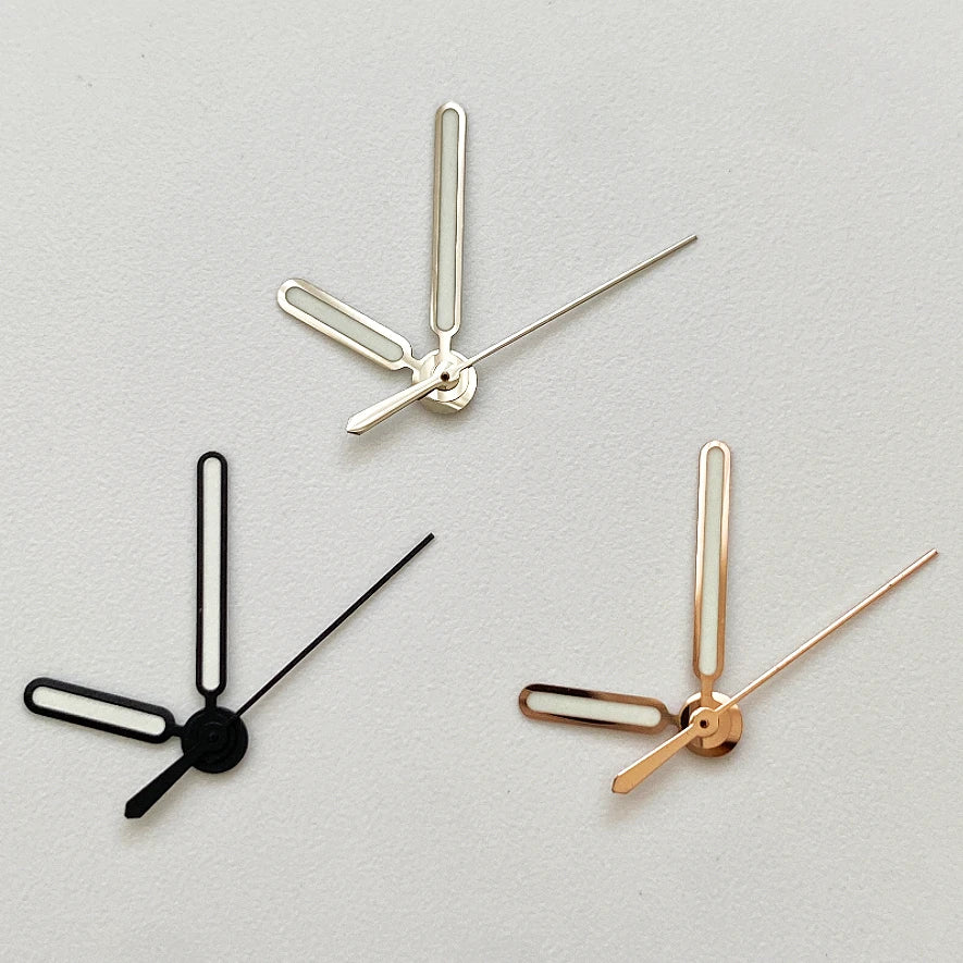 12.5*12.5*8MM Watch Hands Watch Pointer for Nh35/NH36 Movement Hand Replacement Accessories Green Luminous