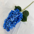 Multicolor- Dark Blue Flores Artificiales  Long Branched Conical Hydrangea  for Wedding Decoration