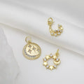 New DIY Jewelry Accessories with Micro Inlaid Mini Pendants Necklaces Bracelets Anklets Earrings Accessories