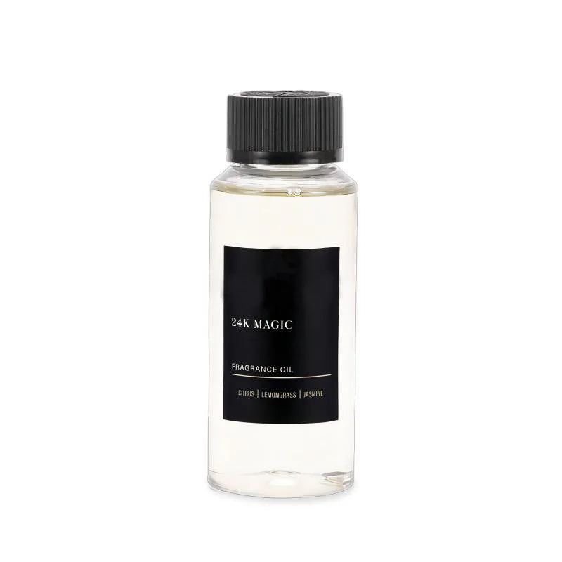 24K MAGIC 120ml Hotel-Grade French Tabletop Diffuser Scent Oil for Fragrance Machines-Waterless Ultrasonic Aromatherapy Oil