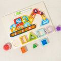 Cpc Ce 3D Puzzles Learning Game Educational Drawing Board Toy Kids Montessori Geometric Shape Matching Wooden Toys