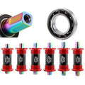 MUQZI MTB Bicycle Titanium Square Taper Bottom Bracket 103/107/110/113/119mm Ceramic Bearing Bottom Bracket