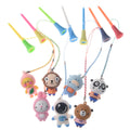 Wholesale DBAIHUK Brand GT735 Model Durable 3D Cartoon Pattern Braided Plastic Golf Tees Handmade Mixed Colors Rope 83mm Golf