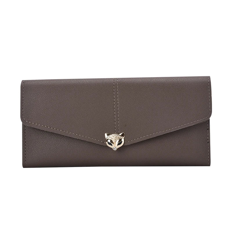 2022 DEABOLAR Wholesale Pu Leather Colorful Women Purse Wallet Brand Wallet Womens