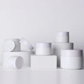 In Stock 20g 30g 50g 100g White Porcelain Cosmetics Cream Jar Bottle for Skincare/face/eye Cream