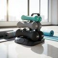 Colorful Bone Dumbbell Vinyl Dipping Dumbbell Set With Rack for Women Kids Hand Weights Dumbbells Set