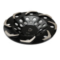 TRUE SHINE 7 Inch Diamond Grinding Wheels for Concrete Surface Grinding