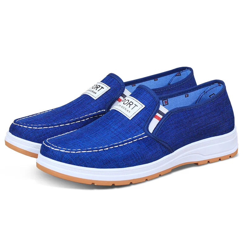 Spring and Summer Selling Canvas Shoes Old Beijing Cloth Anti Skid Wear Resistant Sports Father Shoes