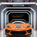 High Power Car Care Polish Booth Automobile Inspection Station Lighting Tunnel Garage