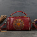 Fashion Large Capacity Women Handbag Vintage Leather Crossbody Handbag for Girls Luxury Purses Handbag