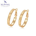 X001003298 XUPING Jewelry 18K Gold Plated Chunky Women Large Big Hoop Earrings