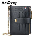 2026 Latest Hot Selling Chain Wallet for Men New Fashion Leather Wallet Mens Short Wallet Card Holders Quality Coin Purses