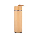 Eco-friendly Products Gift Items Collectibles Cup with Handle 450 ml Stainless Steel Vacuum Bamboo Water Bottle