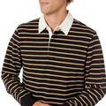 Design Your Own Multi-Striped Cotton Heavy Weight Men's Rugby Polo Jersey