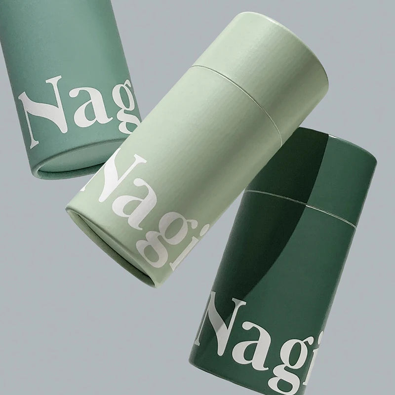 Custom Logo Biodegradable Kraft Round Cylinder Paper Tubes Compostable Clothing Underwear Tube Packaging
