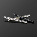 Yinliang Plastic Pricing Cube Model 3-55 Jewelry Display Racks White Text Black Base Wallet Stores Tag Made in China Guangxi