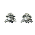 Unique Cute Mushroom Frog Earrings Hip Hop Animal Lady Jewelry Gift