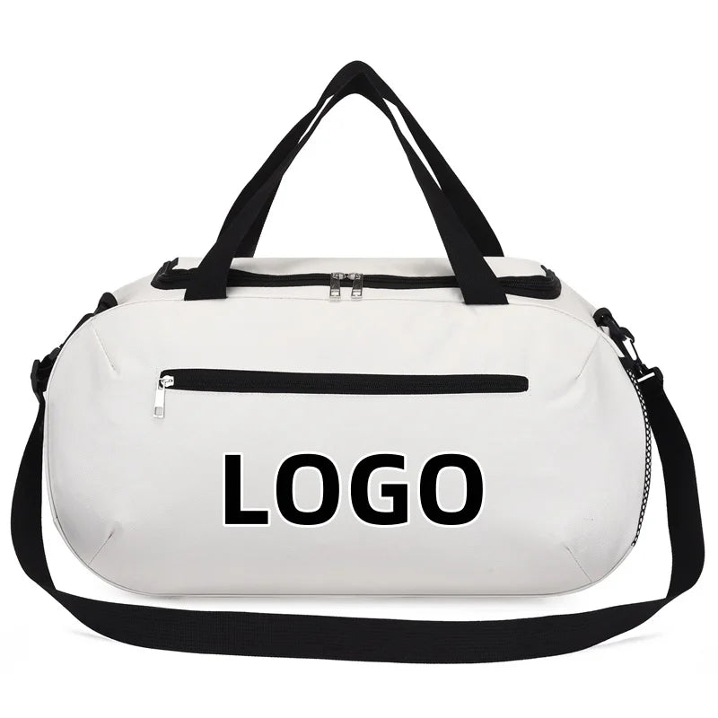 2024 Wholesale Custom Print Fashion Duffle Bag Trending Designer Waterproof Portable Polyester Luggage Gym Sport Travel Bag
