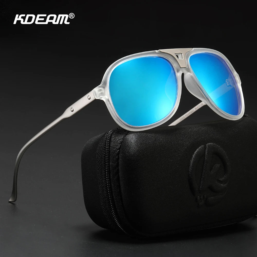 For Kdeam KD570 Classic Men's Polarized Sunglasses Wholesale Frame Material PC