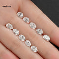 Starsgem 0.1ct 0.2ct Lab Grown Diamond Oval Shape Small Size Lab Diamond on Sale for Wedding Band Ring