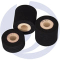 HZ-XJ Type Dia36mm Black Color Solid for Ink Roll 36x16 Hot Transfer Printing 32mm Height for Roll Printing Temperature