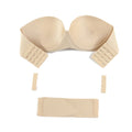 Good Quality New Arrival One-Piece Breathable Spandex/Nylon Cloth Backless Strapless Lift-Up Bra for Wedding Dress