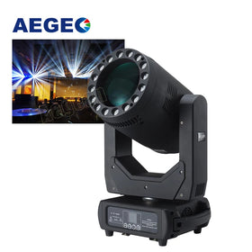 New 300w Super Beam 16x10w Rgbw Led Stage Light 16 Facet Honeycomb Prism Led Beam Moving Head Light
