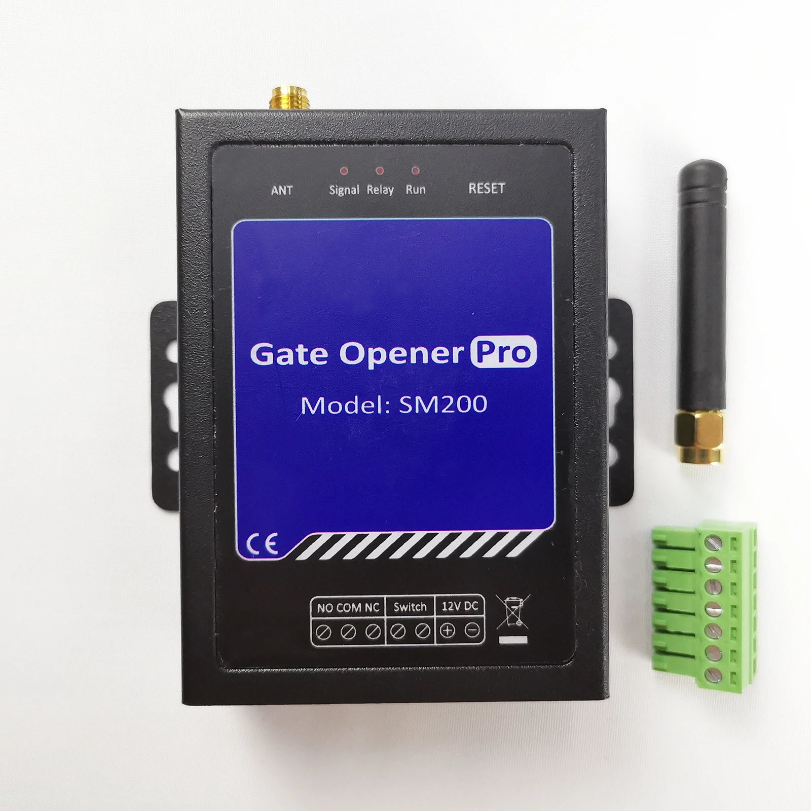 Smart Sm200 Gsm 4G Gate Opener Relay Wireless Remote Gate Receiver Single Switch by Mobile Phone