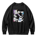 Fitspi Hoodies Football Soccer Anime Print Streetwear Men Women Fashion Oversized O-neck Sweatshirts Pullovers Clothes