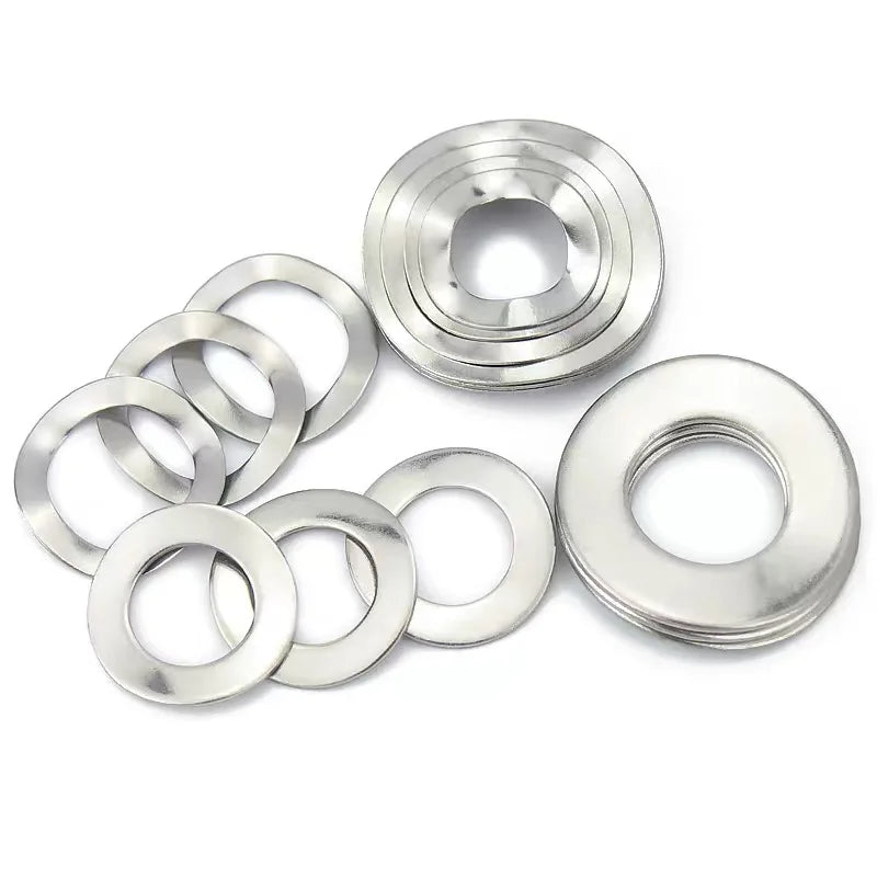 Custom High Pressure Din 137 Wave Spring Washer Metal Spacers Stainless Steel Wave Washer Bearing Wave Washers