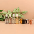 Hot Sale in Stock Essential Oil Perfume Packaging Empty Glass Portable 3ml 6ml 12ml Attar Roll on Bottle