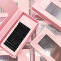 Factory Price Eyelash Extensions Very Soft No Sticky Single Lashes Easy to Make Fans Eyelashes for Lash Salon