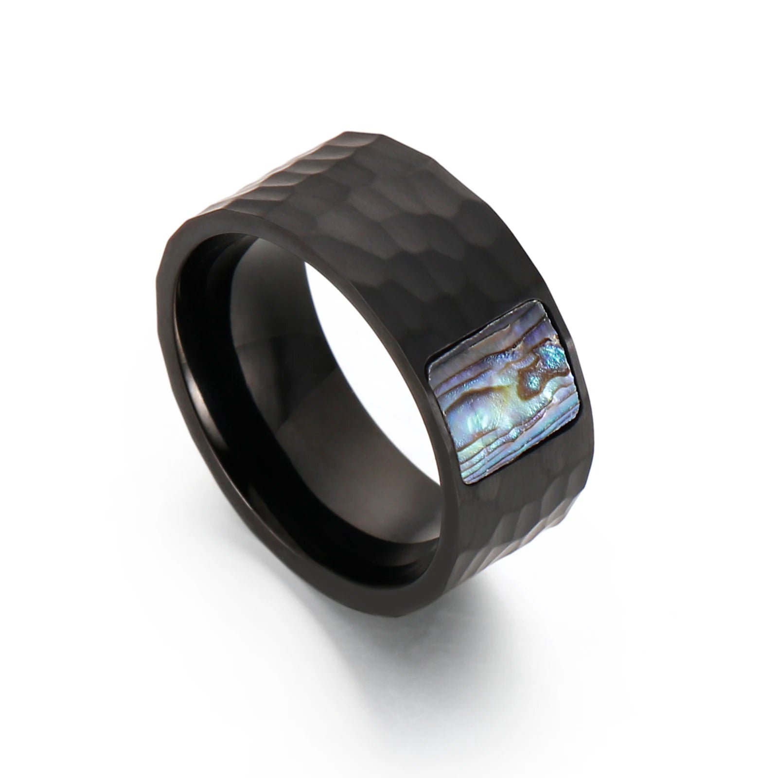 KALEN Fashion Ring Shell Charm Special Jewelry Unisex Stainless Steel Ring