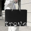 Custom Wholesale Gift Clothing Shopping Packaging Personalized Eco Friendly Black Paper Bag with Handle