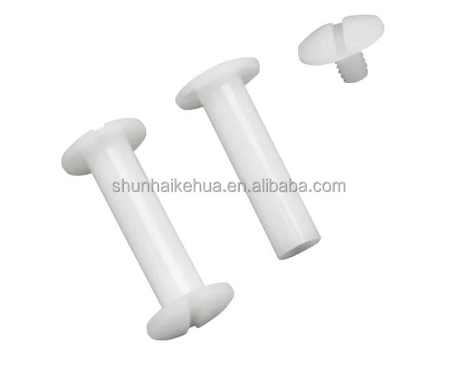 M4 M5 Plastic Book Binding Screw Nylon Male Female Chicago Binding Screws