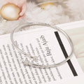 B189 10-12mm 925sterling Silver Gold Plated Wholesale Freshwater Pearl Charm Bracelet Mounting Fancy Jewelry Resizable for Women