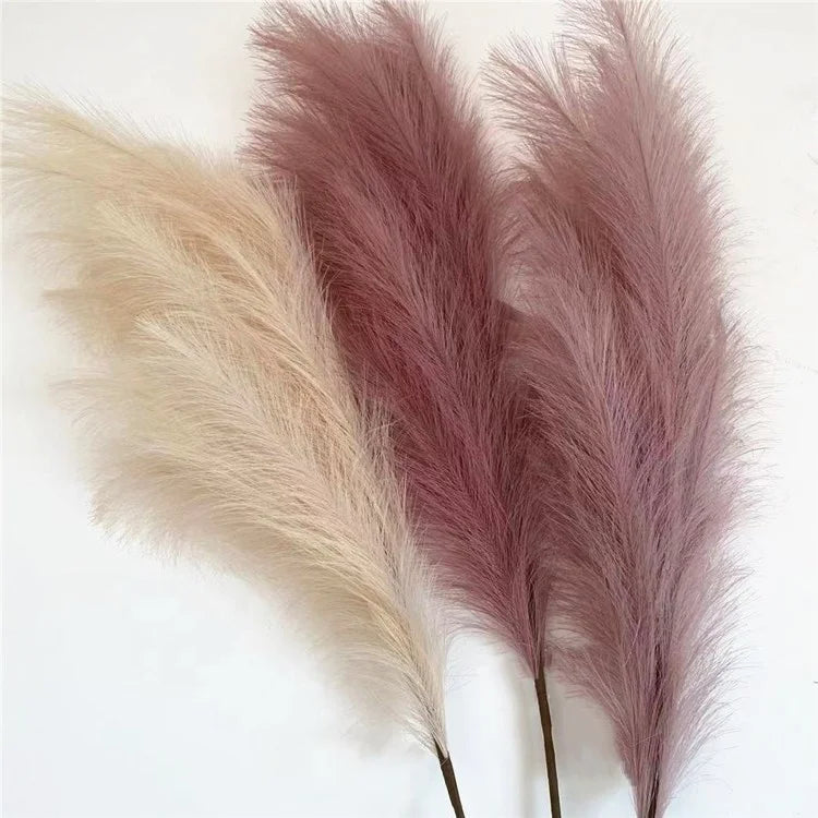 Customized Home Decoration Faux Pampas Artificial Pampas Grass Large