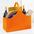 Hot Sale Christmas Leather Kitchen Bathroom Food Vegetable Potato Basket Gift Storage Basket Organizer