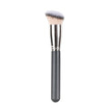 2pcs  Facial Synthetic Fiber Private Label Vegan Foundation  Slanted Concealer Makeup Brush Set