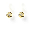 LOZRUNVE Gold Fashion Jewelry New Arrival Starburst Stud Earring Bijoux 925 Sterling Silver