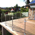 YL Top Manufacturer 304 316 Stainless Steel Frameless Glass Railing