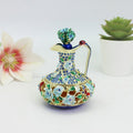 SHINNYGIFTS Handmade Enamel Tall Teapot and Vase Decoration Jewelry Boxes with Keepsake Gift Box