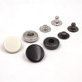 Wholesale Metal Jeans Button Metal logo Color Fastener Snap Custom Buttons for Clothes
