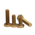 M8*25 Brass Copper Hex Head Copper Screws for Architecture