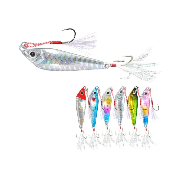 Fishing Lures 15g 50mm Snking Metal Jig Jigging Spoon Shore Casting Jig  Cast Lead Sea Bass Lure Artificial Bait Fishing Tackle