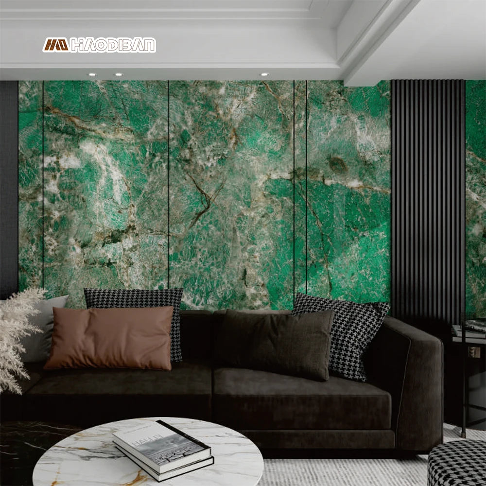High Glossy 1220*2440mm 5mm 8mm PET Marble Bamboo Charcoal Fiber Board Indoor Madera 8x4 Wpc Pvc Wall Panel