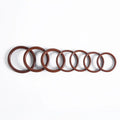 O Ring Silicone Rubber Washer Fvmq Rubber Nbr 90 Conductive EPDM Rubber OEM Electronics Packing Dimensions Color Material Size