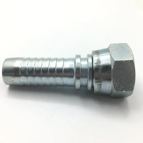 BSP Spherical Hydraulic Hose Female High Pressure Carbon Steel Forged Zinc Plated Hose Fitting 22111