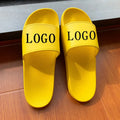 Australia Hot Sale Summer Yellow Color slippers Footwear Women Custom Slides with logo Sandals slip Resistant Sandals for Men